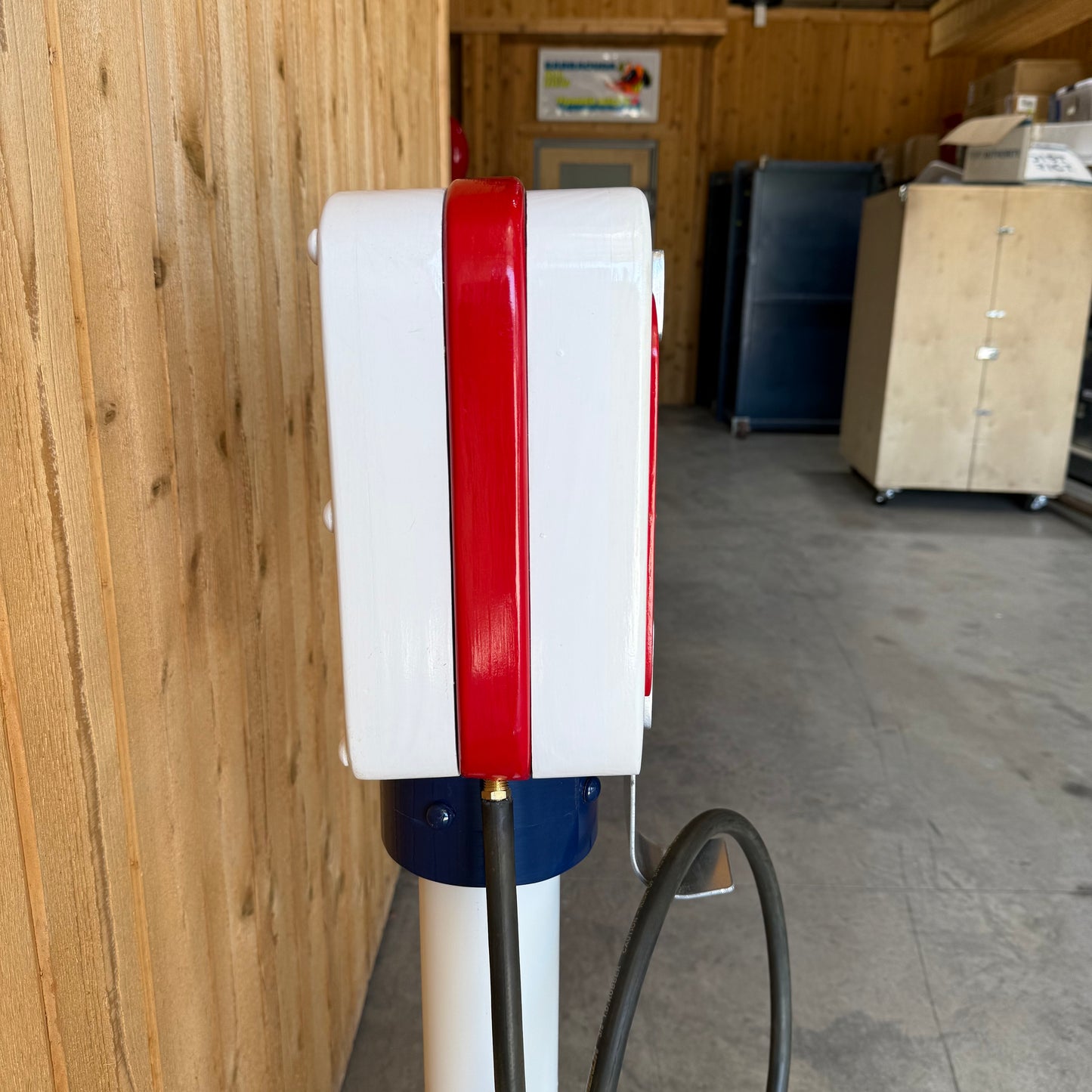 Wooden Standard Tire Flator Air Meter