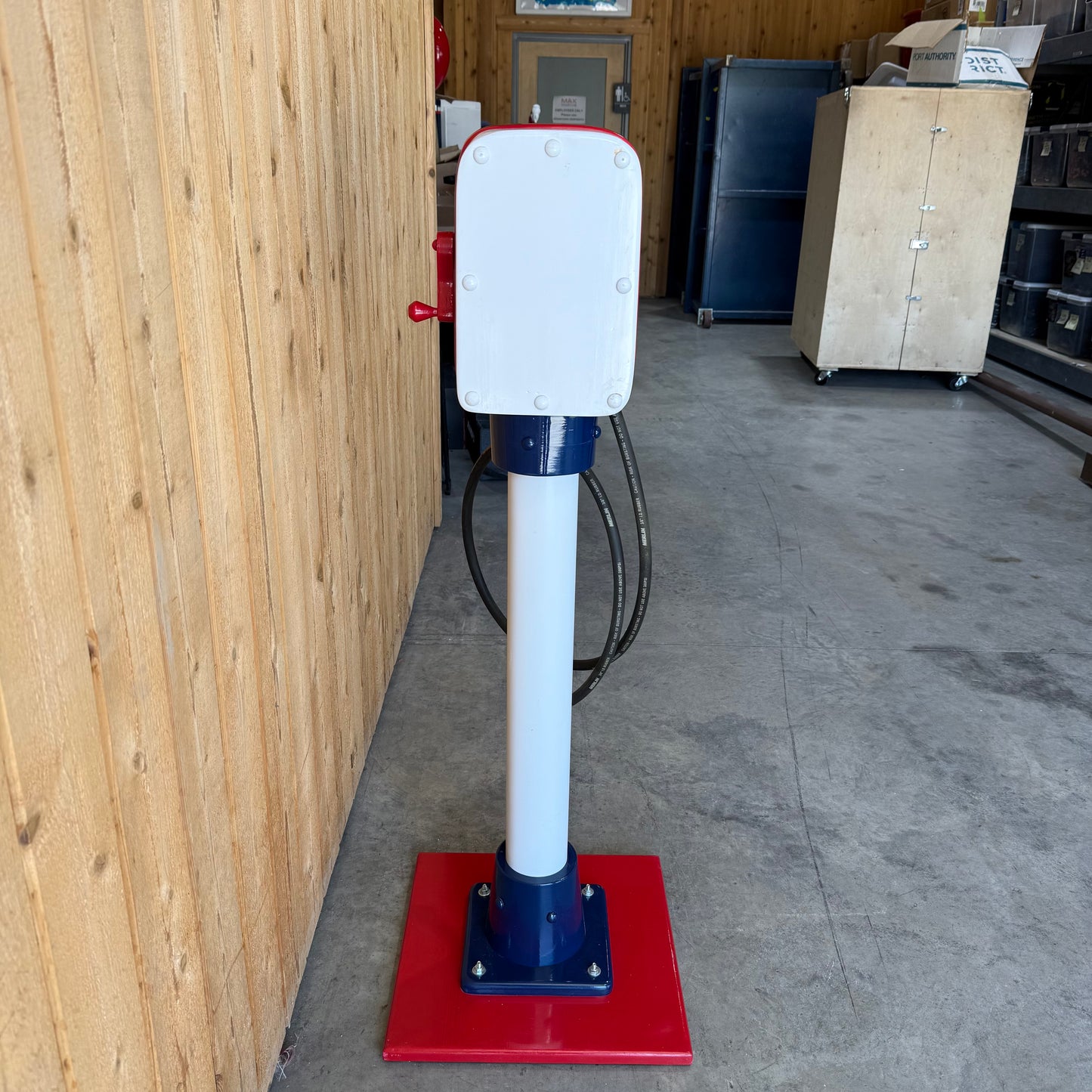 Wooden Standard Tire Flator Air Meter