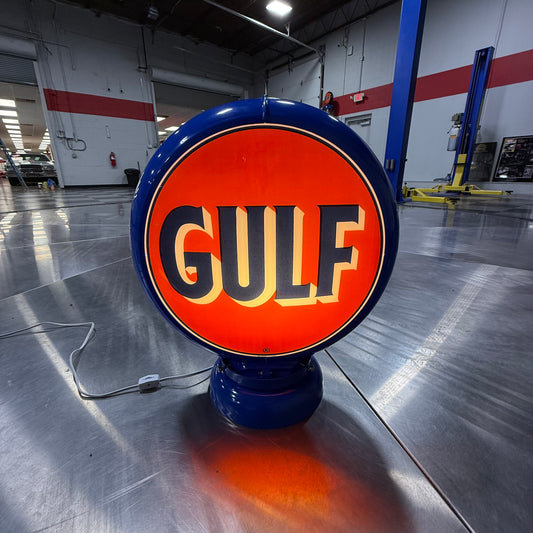 Free Standing Reproduction Gulf Globe