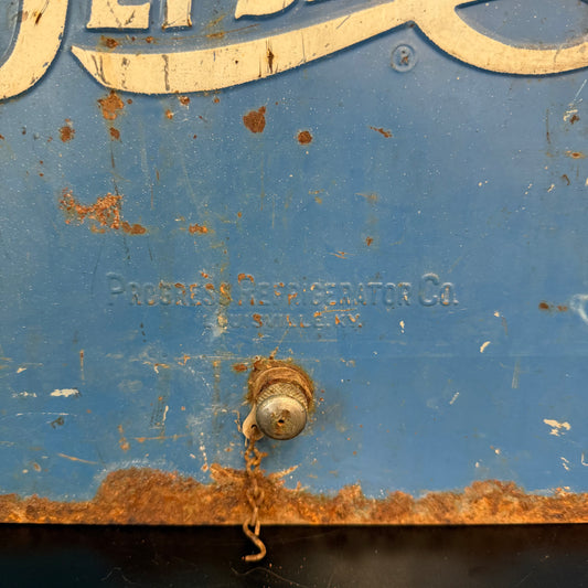 Vintage Un-Restored Pepsi Cola Picnic Cooler