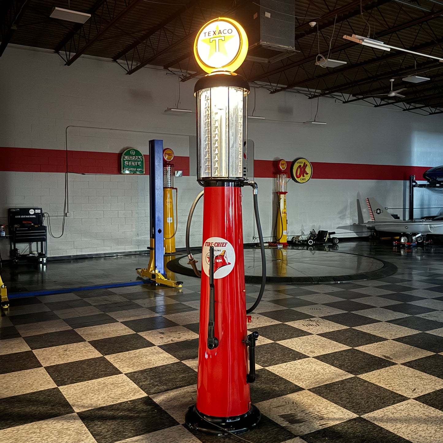 Restored 1930 Texaco Visible Gas Pump