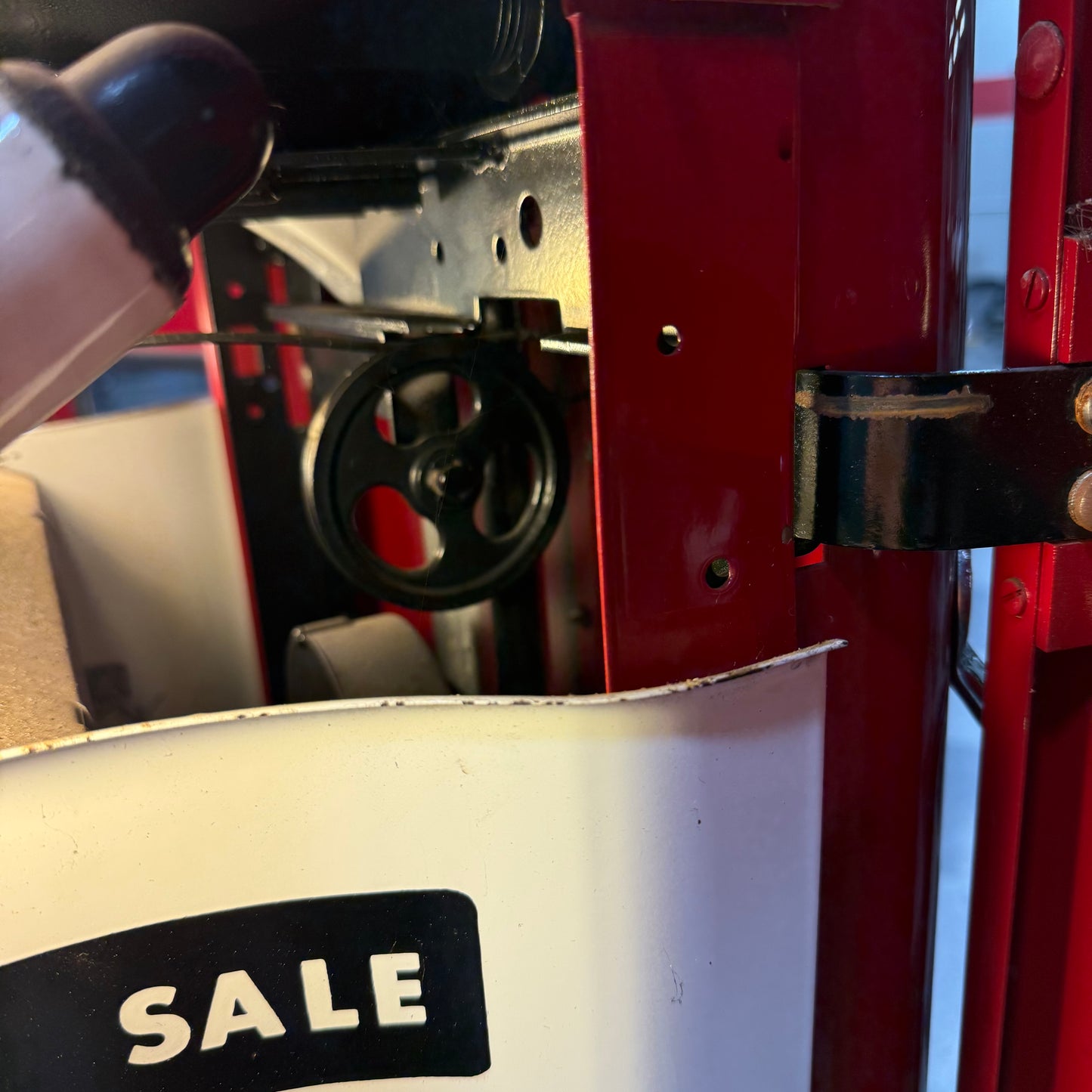 Original & Restored - 1940's era Bennett Gas Pump