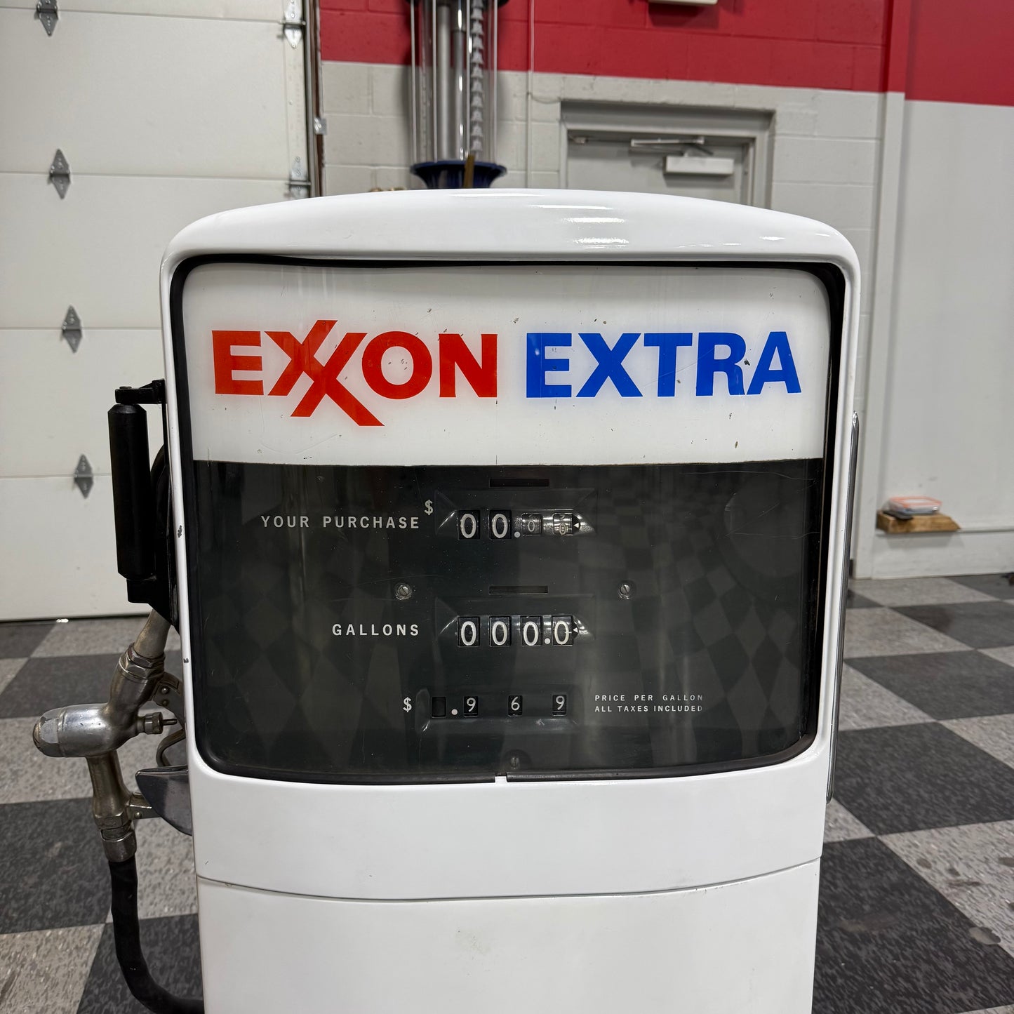 Un-Restored 1970 Exxon Gas Pump