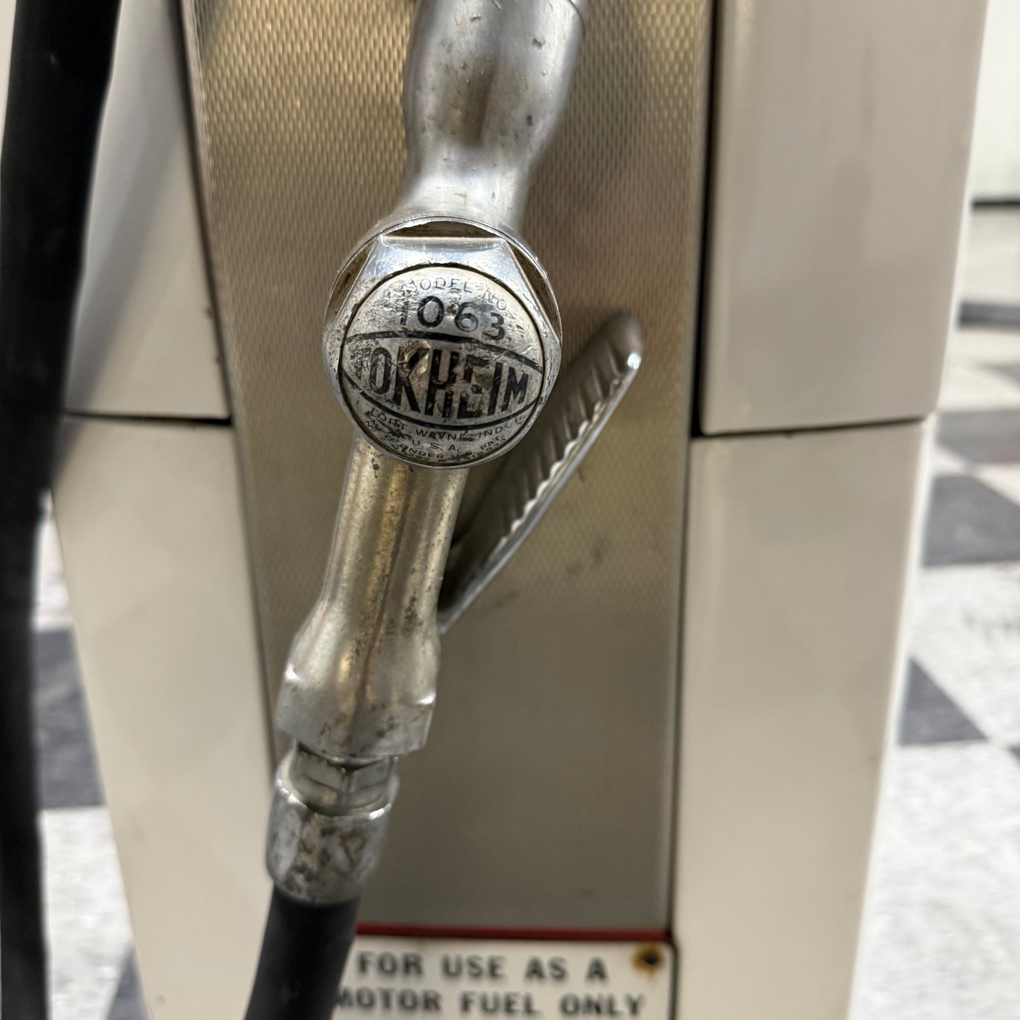 Un-Restored 1970 Exxon Gas Pump