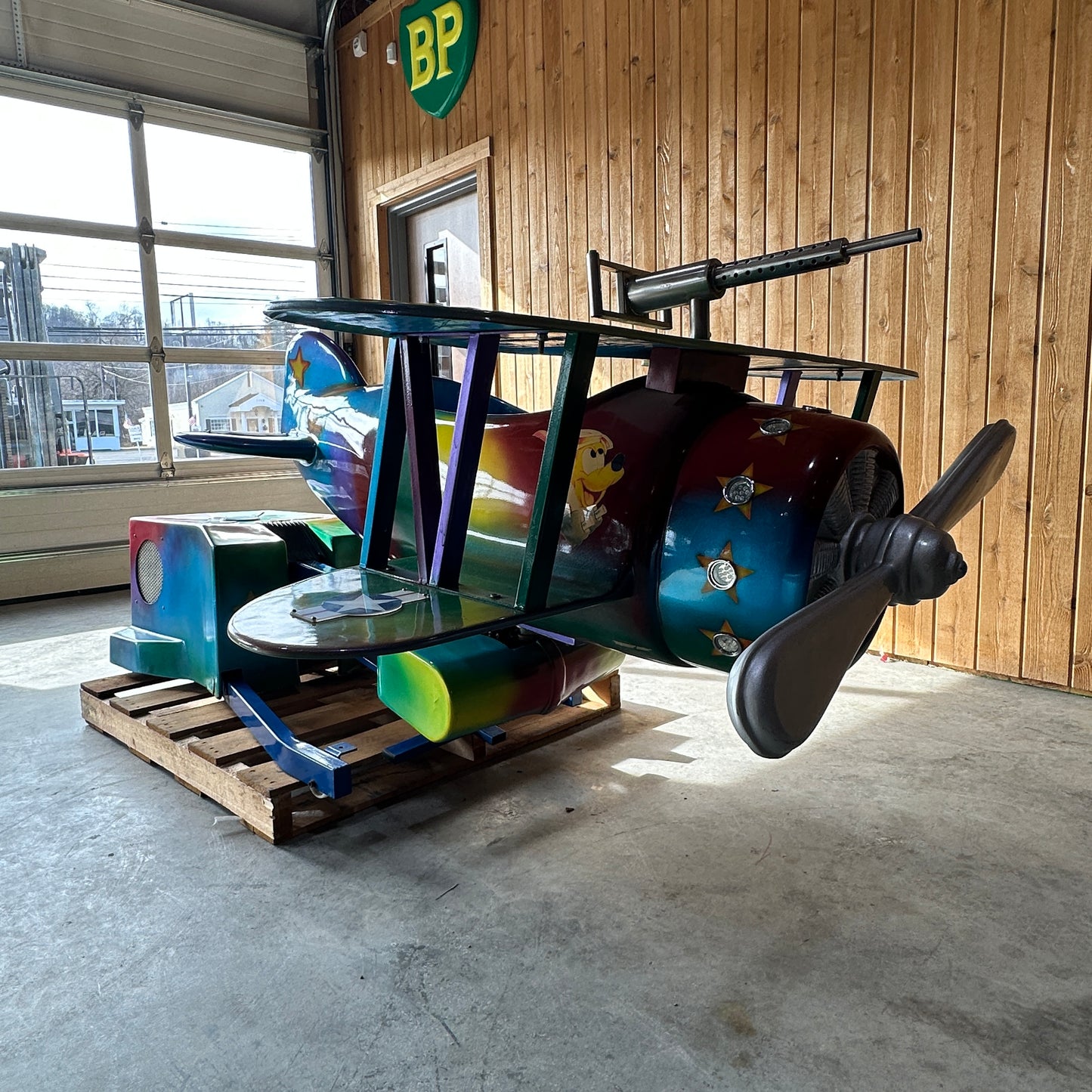 Flying Fun KR Biplane Kiddie Ride