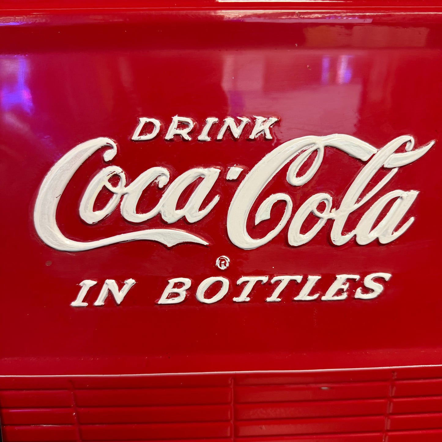 Vintage Picnic Style Coca Cola Cooler