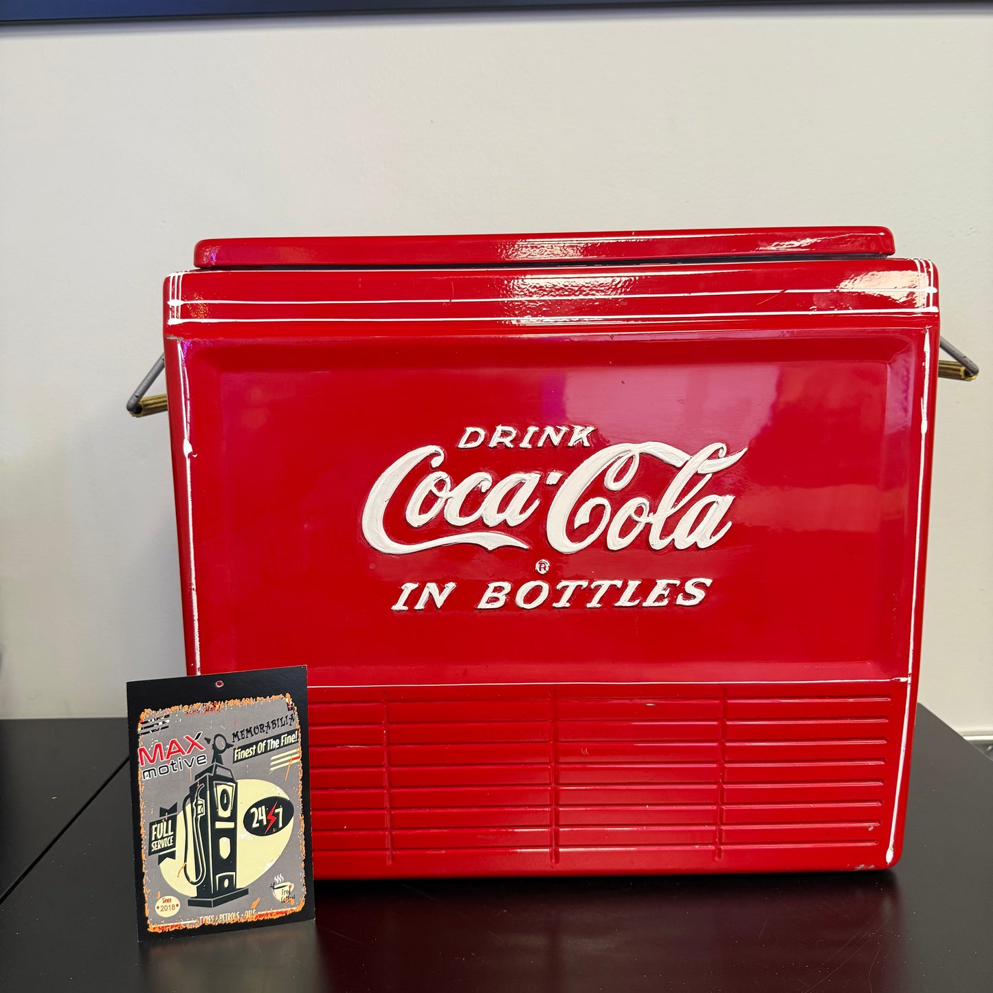 Vintage Picnic Style Coca Cola Cooler