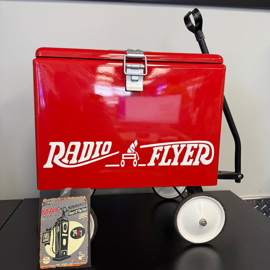 Vintage Cooler - Radio Flyer Design