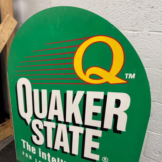 Quaker State Motor Oil Street Talker Sign