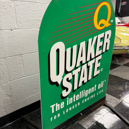 Quaker State Motor Oil Street Talker Sign