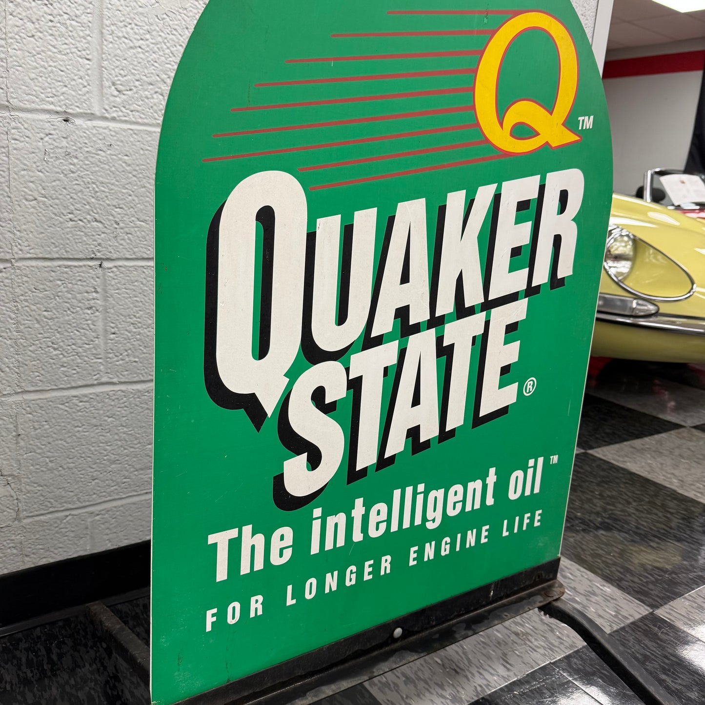 Quaker State Motor Oil Street Talker Sign