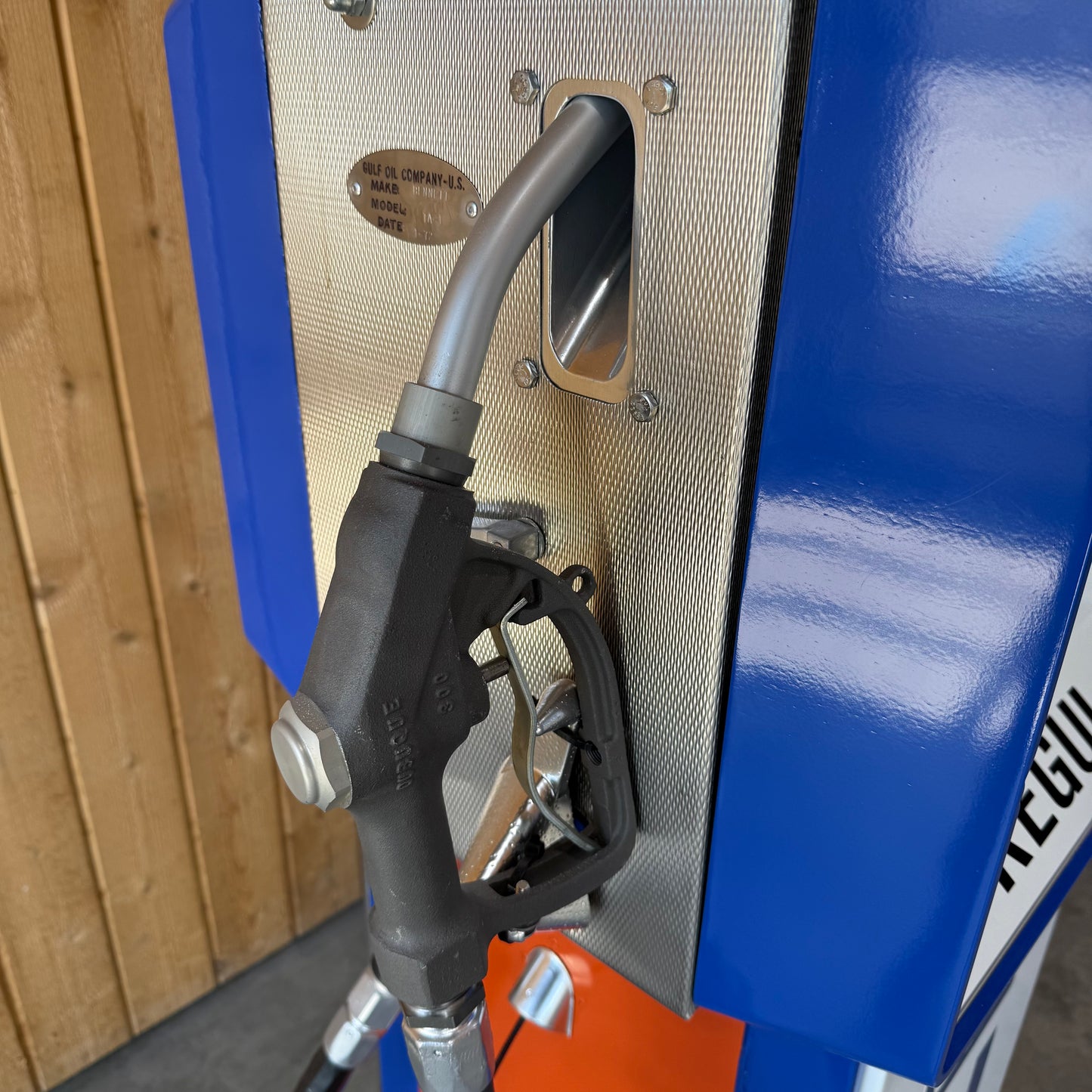 Vintage 1972 Gulf Oil Gas Pump - Restored