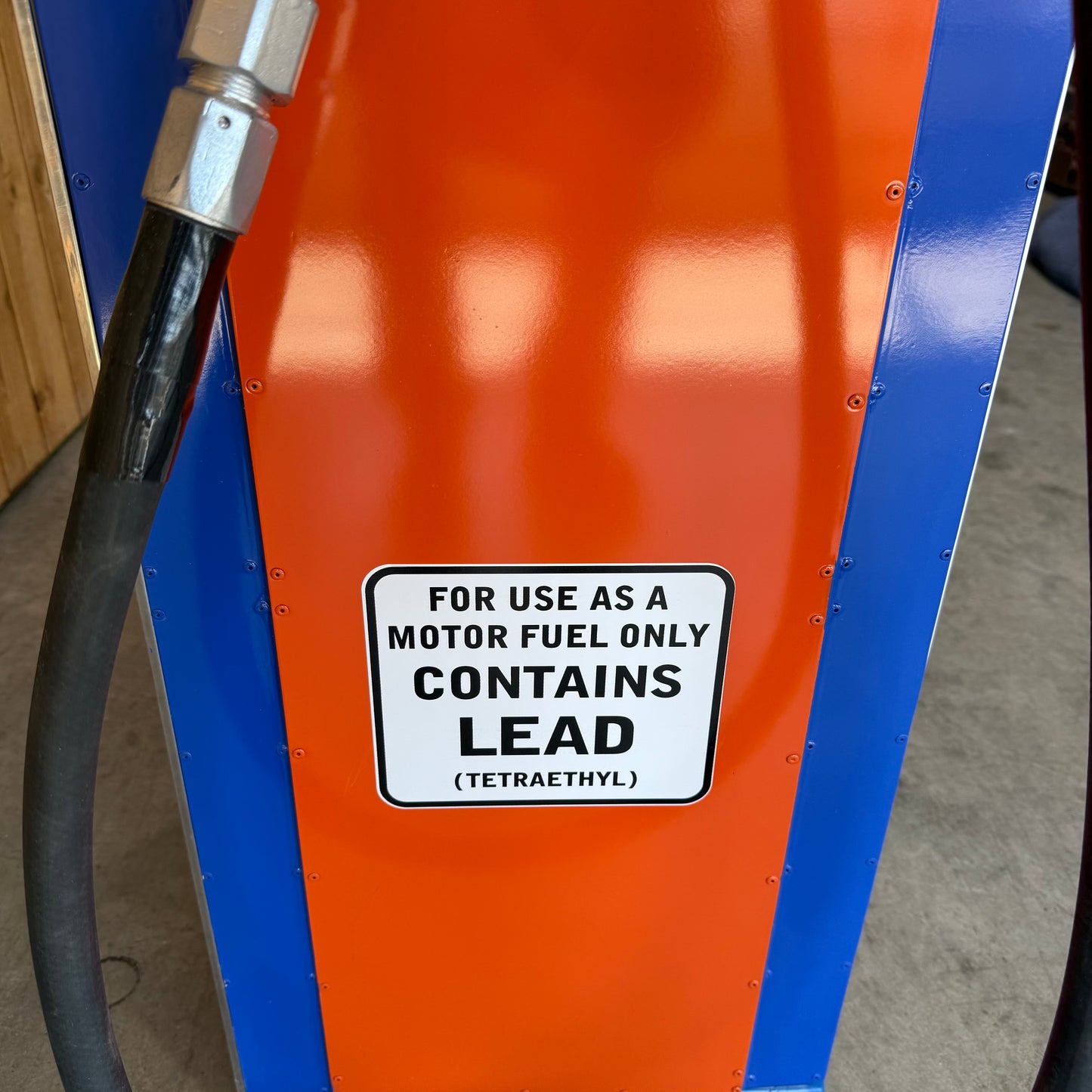 Vintage 1972 Gulf Oil Gas Pump - Restored