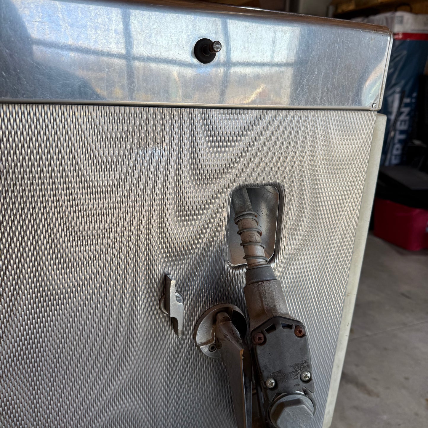 Un-Restored Sinclair Gas Pump