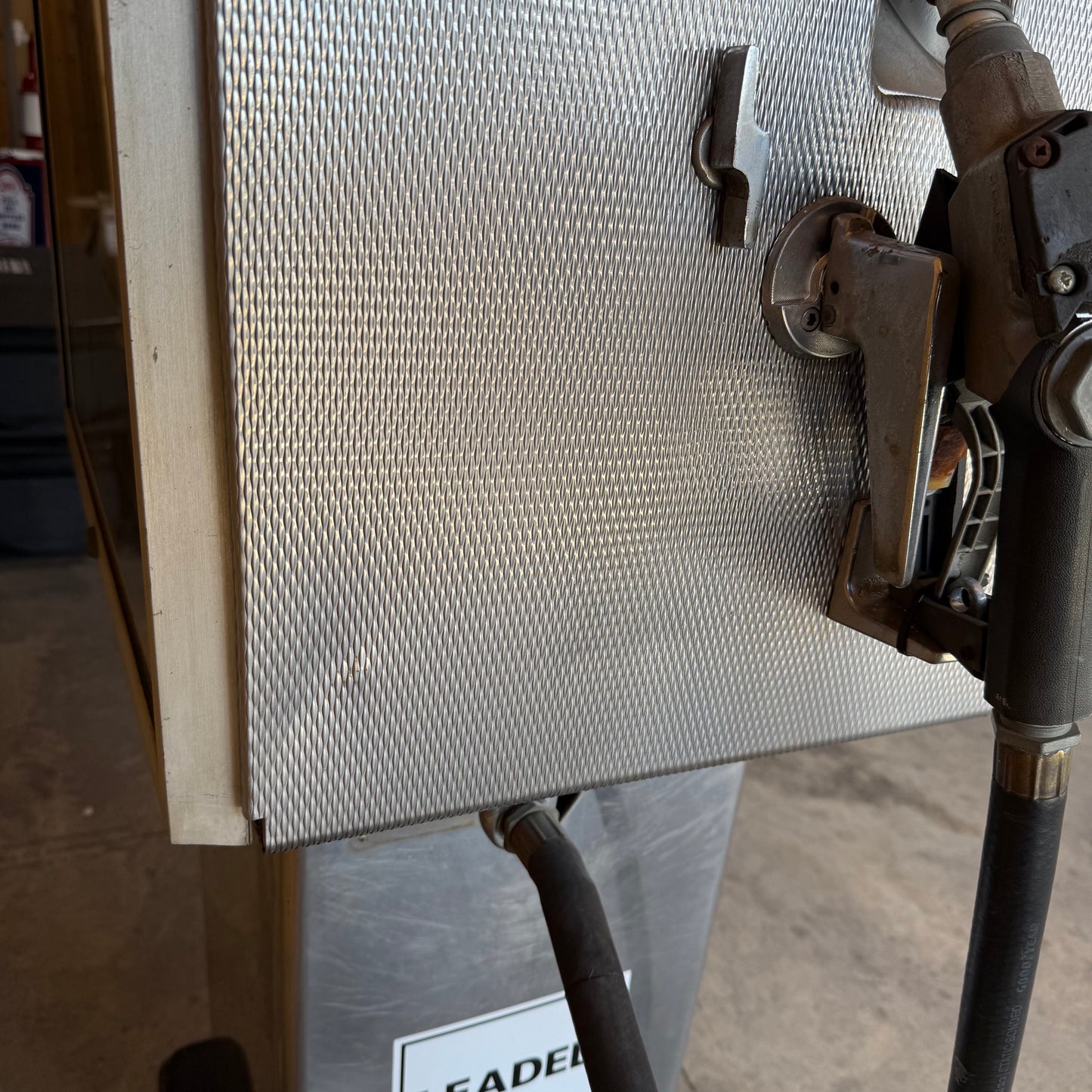Un-Restored Sinclair Gas Pump