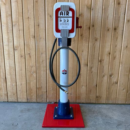 Wooden Standard Tire Flator Air Meter