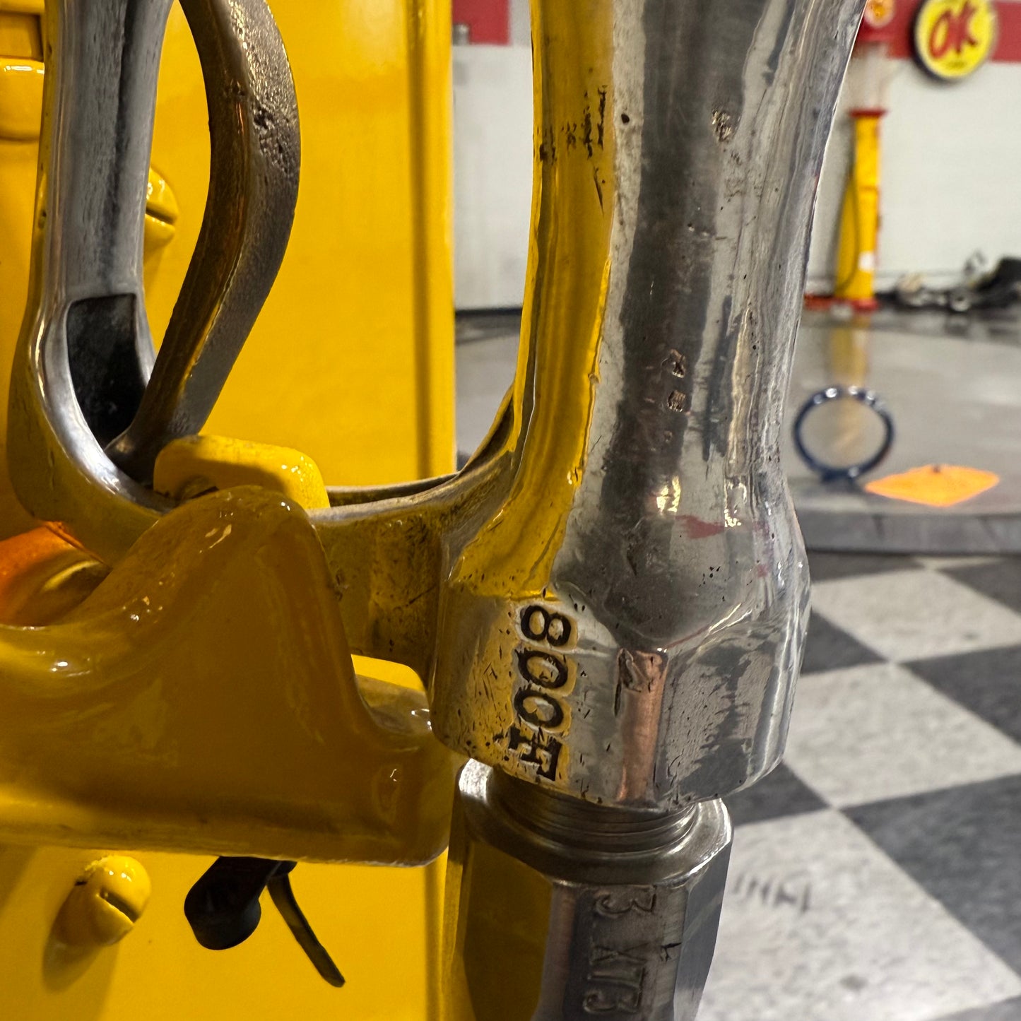 Restored Gilbert & Barker 105 Clock Face Gas Pump