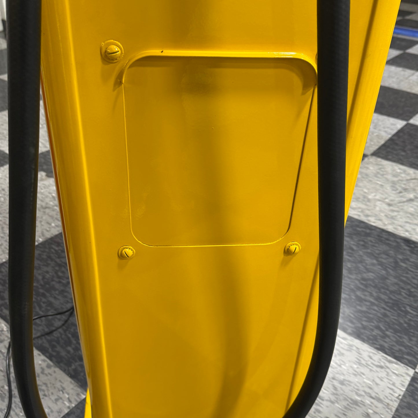 Restored Gilbert & Barker 105 Clock Face Gas Pump