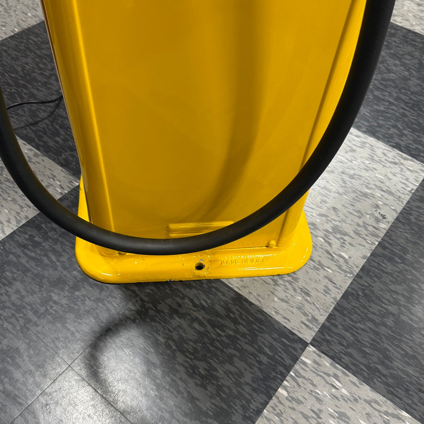 Restored Gilbert & Barker 105 Clock Face Gas Pump