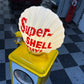 Restored Gilbert & Barker 105 Clock Face Gas Pump