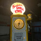 Restored Gilbert & Barker 105 Clock Face Gas Pump