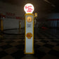 Restored Gilbert & Barker 105 Clock Face Gas Pump