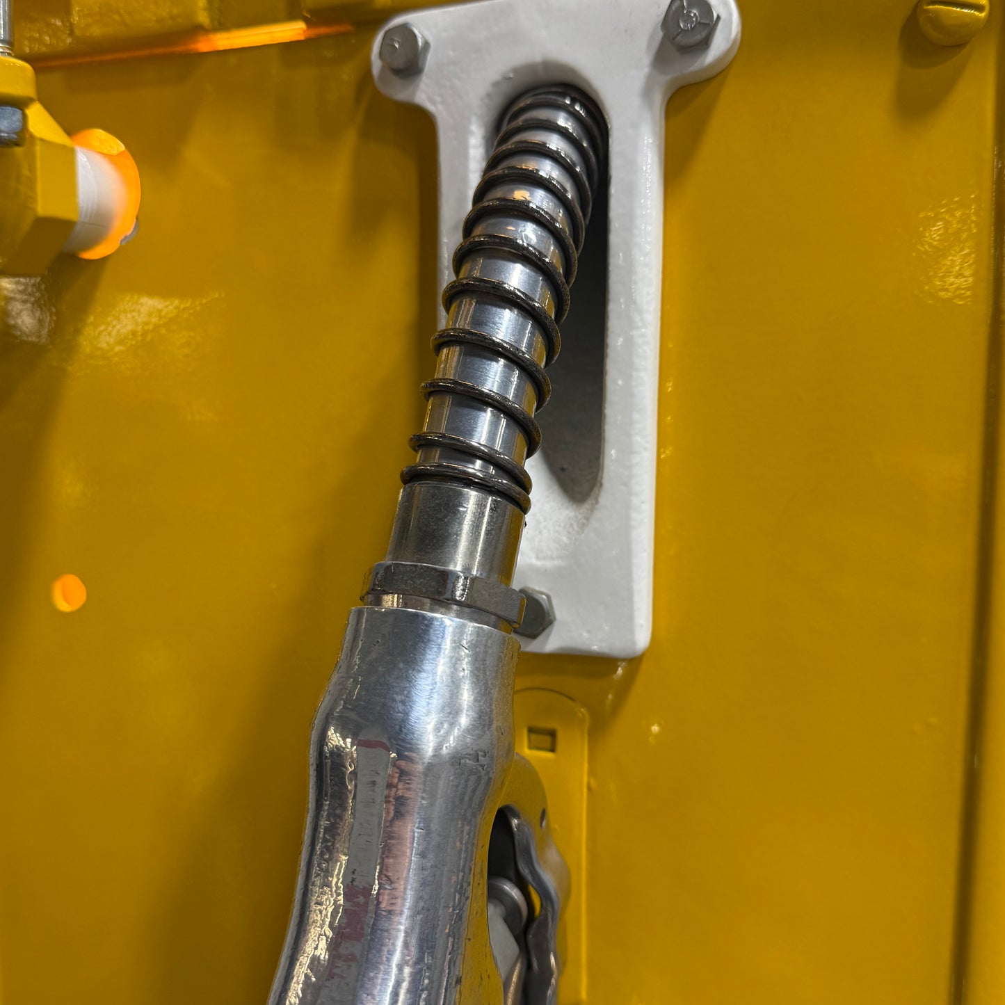 Restored Gilbert & Barker 105 Clock Face Gas Pump
