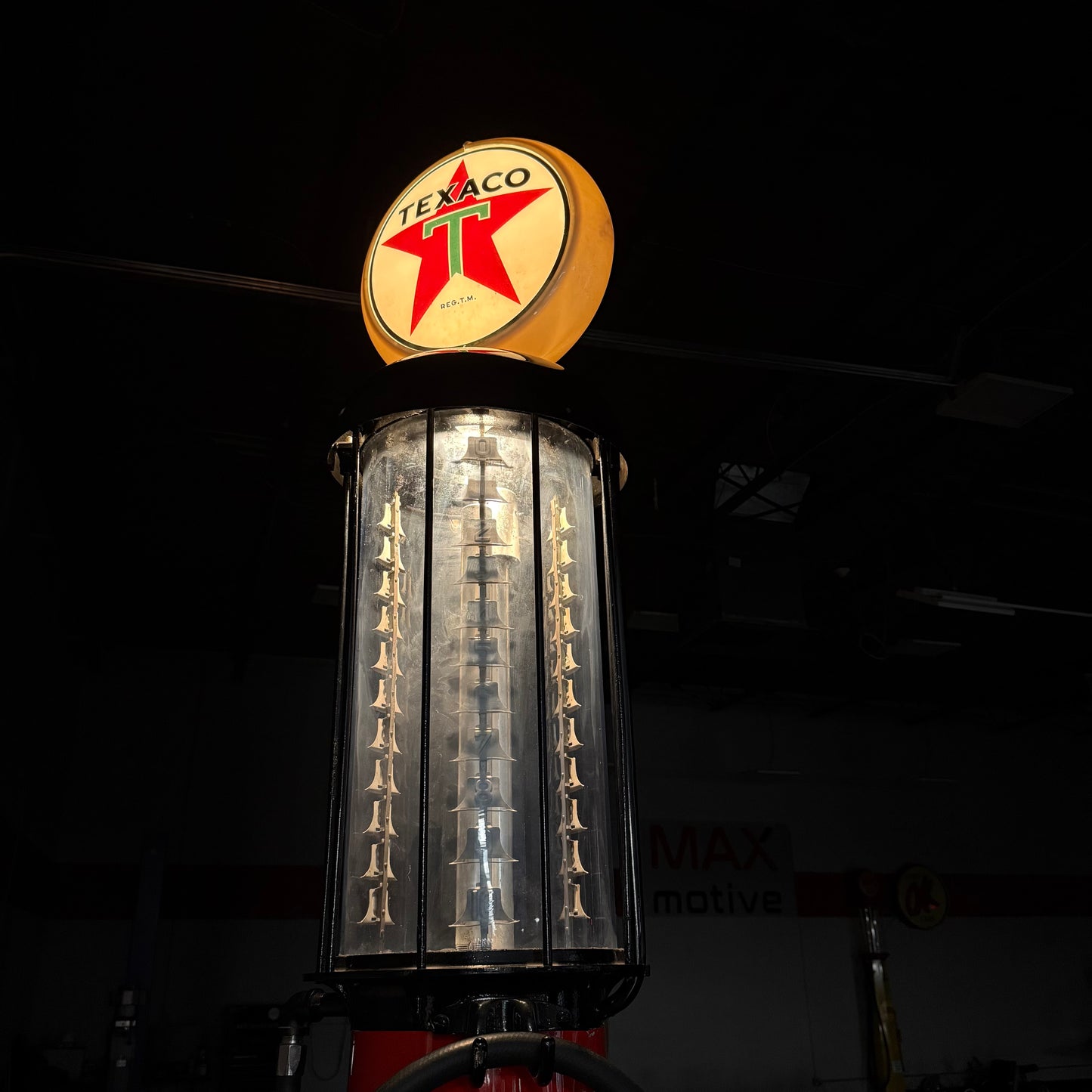 Restored 1930 Texaco Visible Gas Pump