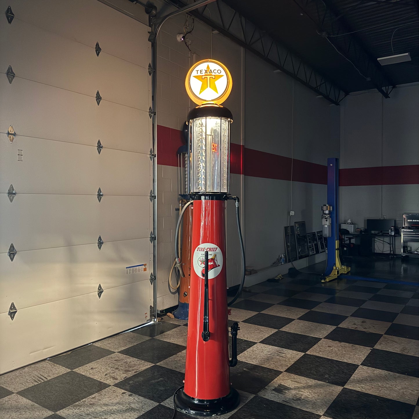 Restored 1930 Texaco Visible Gas Pump