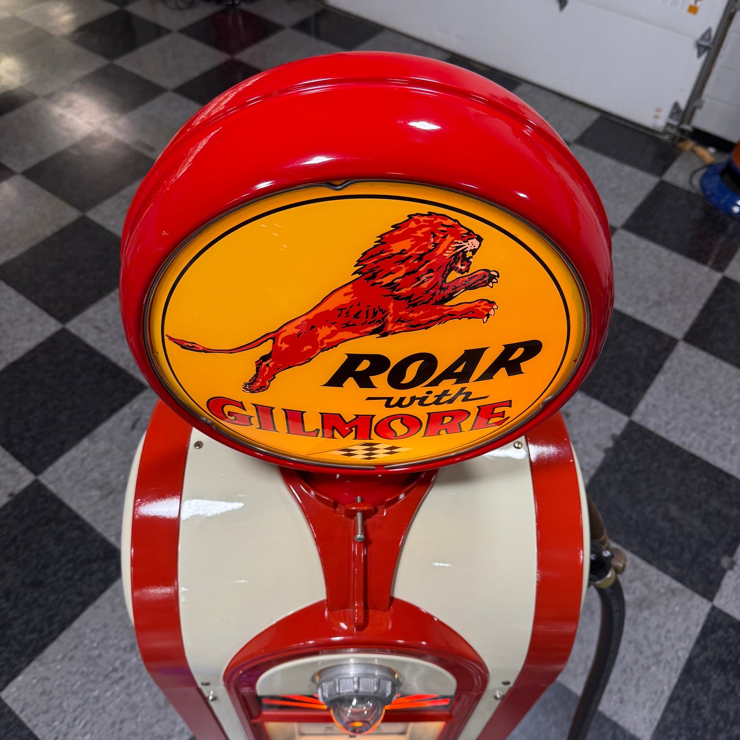Restored Wayne 60 Gas Pump - Gilmore Colors