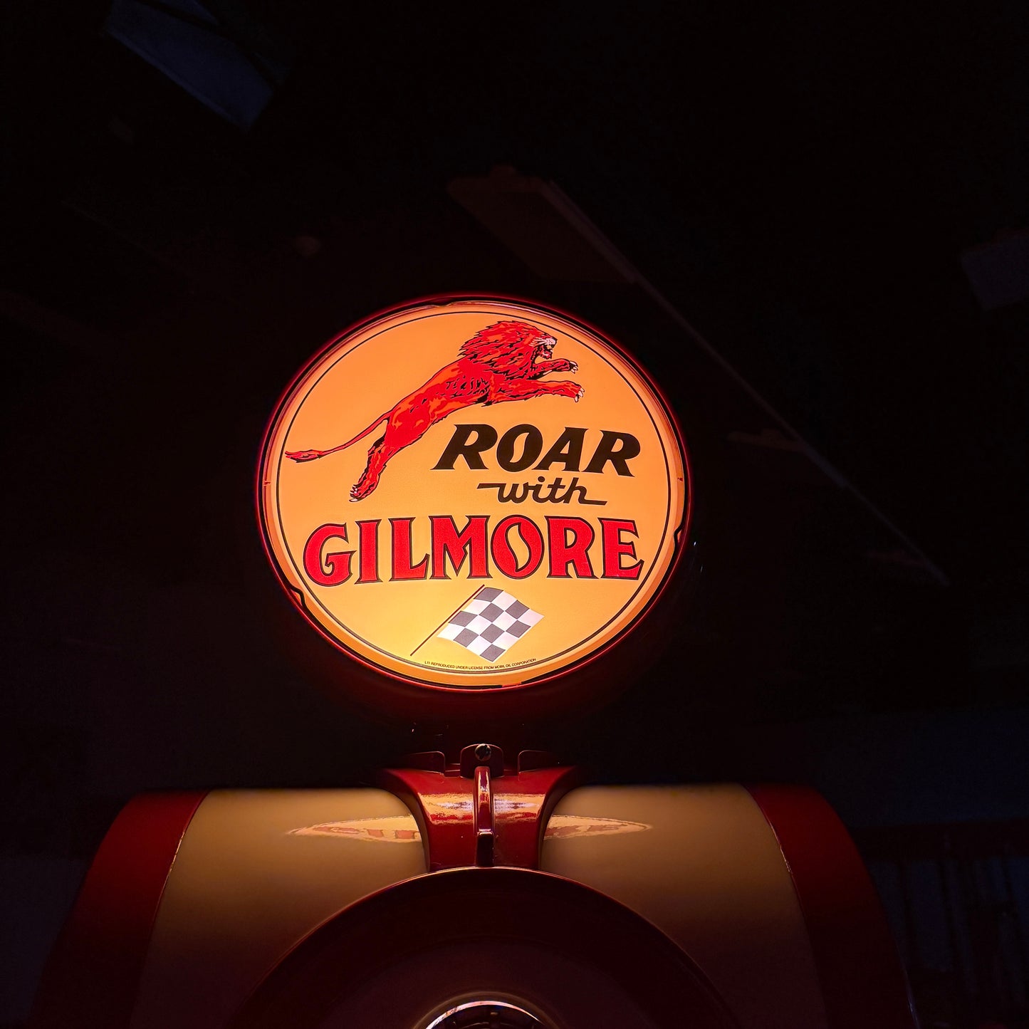 Restored Wayne 60 Gas Pump - Gilmore Colors