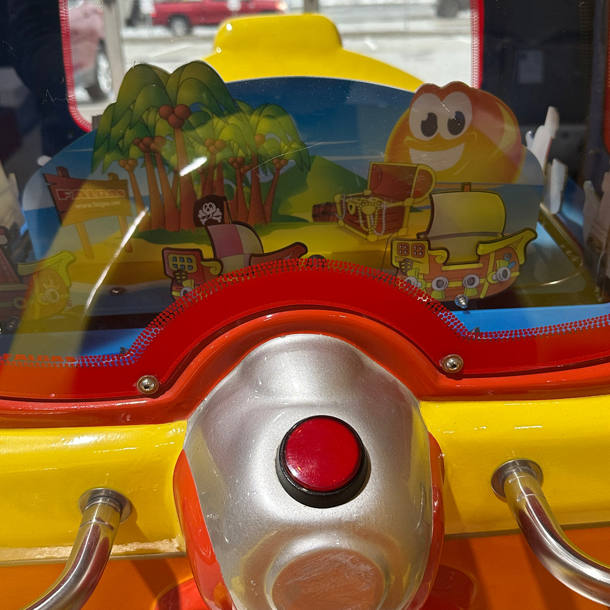 Falgas Pirate Ship Coin-operated Kiddie Ride – MAXmotive LLC