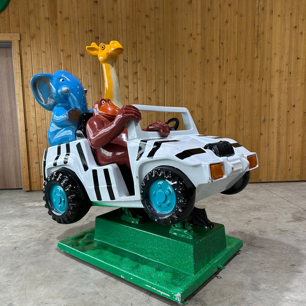 Jungle Jeep Amusement Kiddie Ride