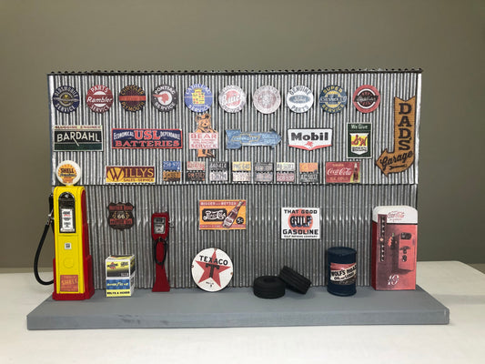 Dad's Garage Wall