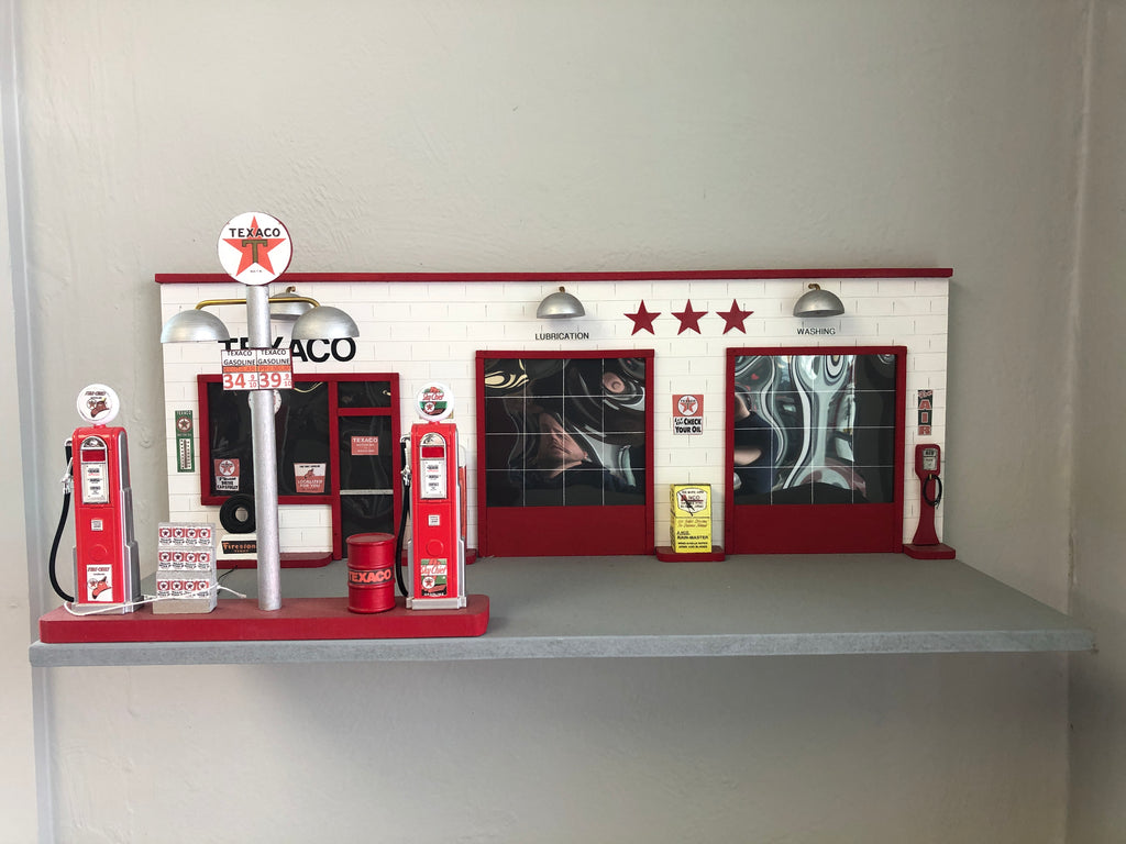 Texaco Gas Station Front