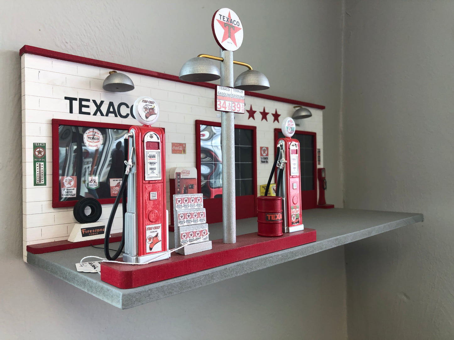 Texaco Gas Station Front