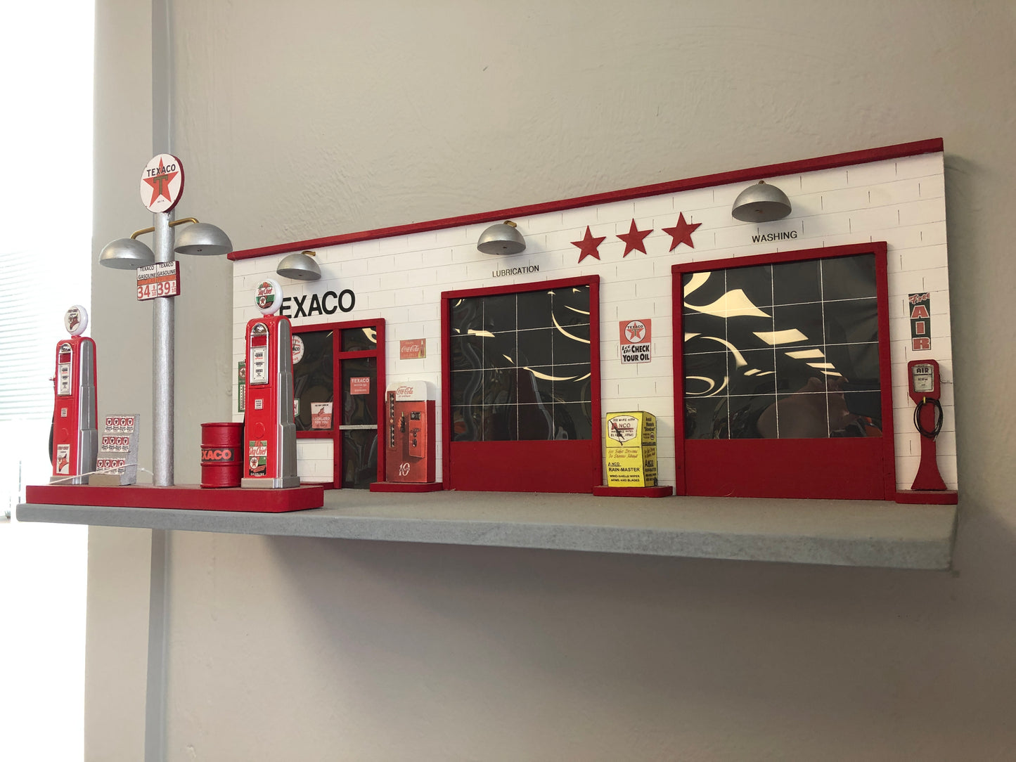 Texaco Gas Station Front