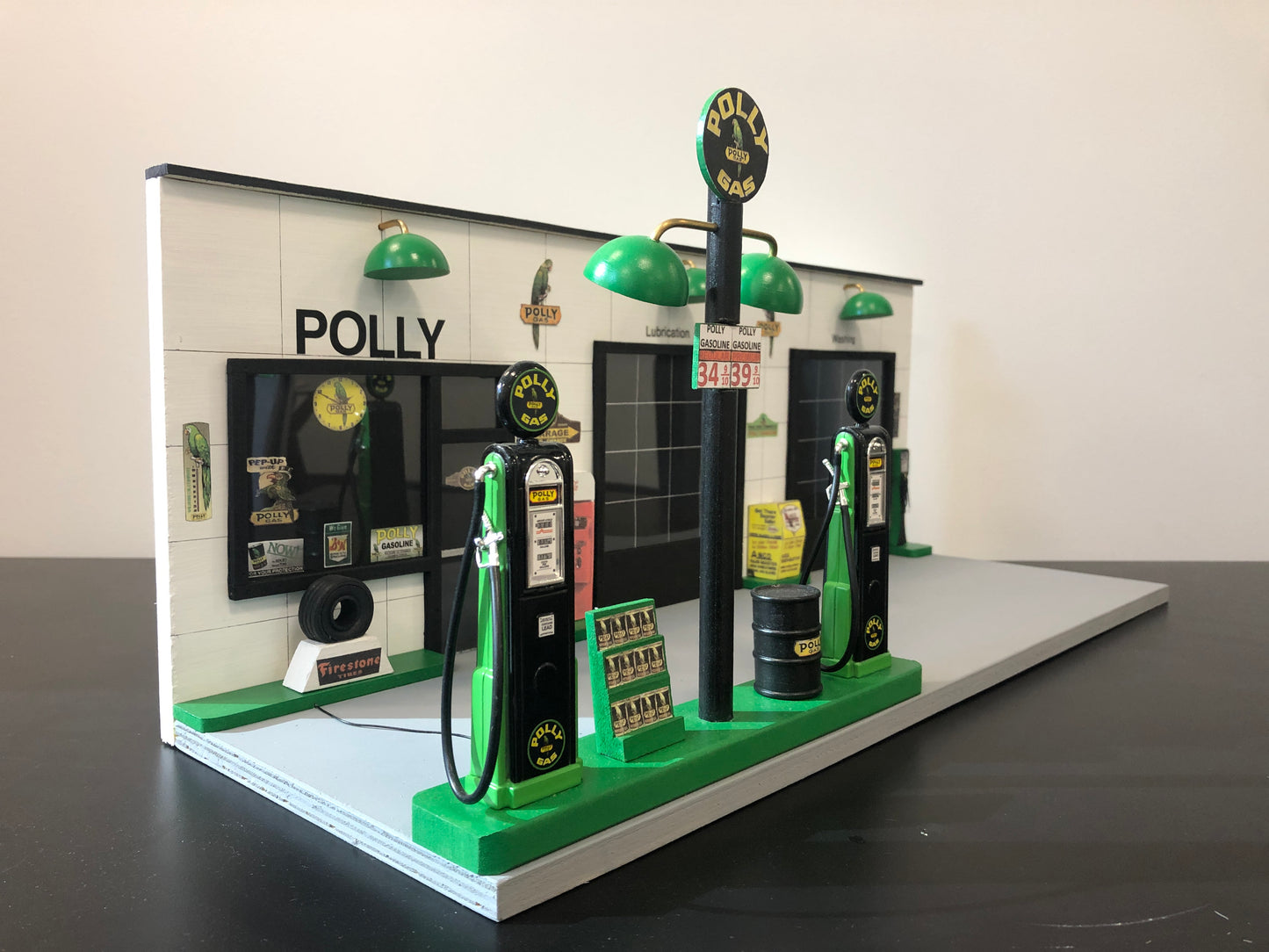 Polly Gas Station Front