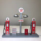 Texaco Gas Pump Islands