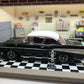 57 Chevys Before & After Garage - Diorama