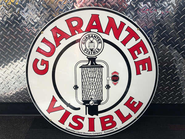 Guarantee Visible Sign