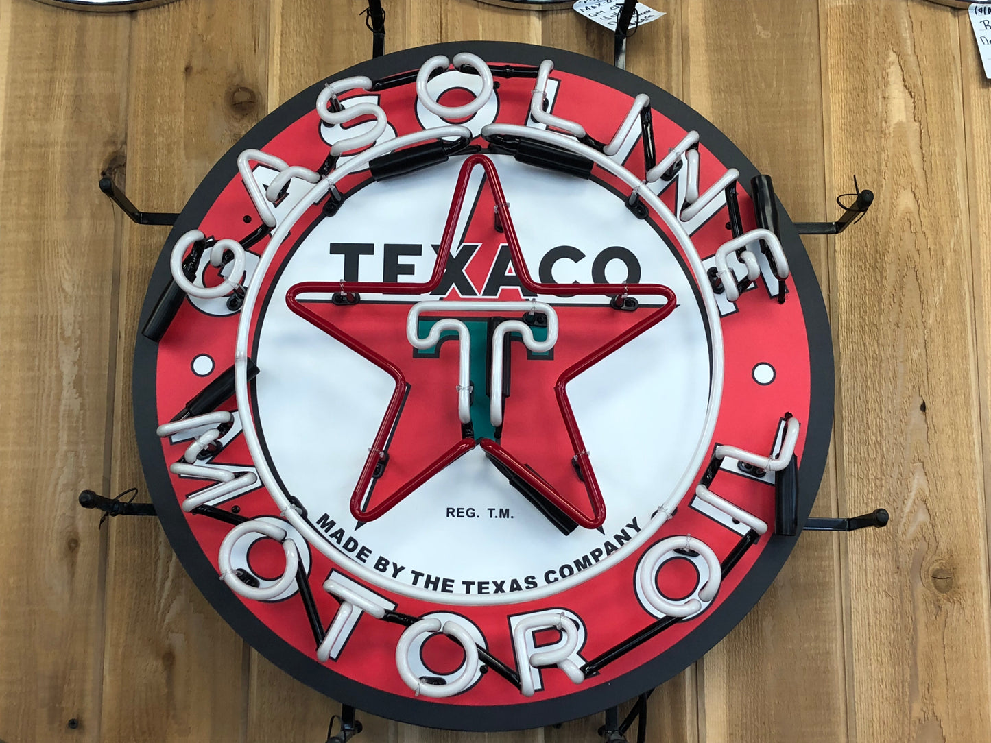 Texaco Oil Neon