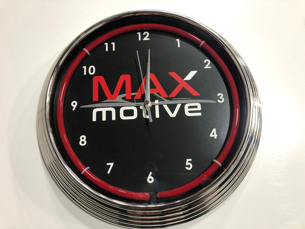 MAXmotive Clock
